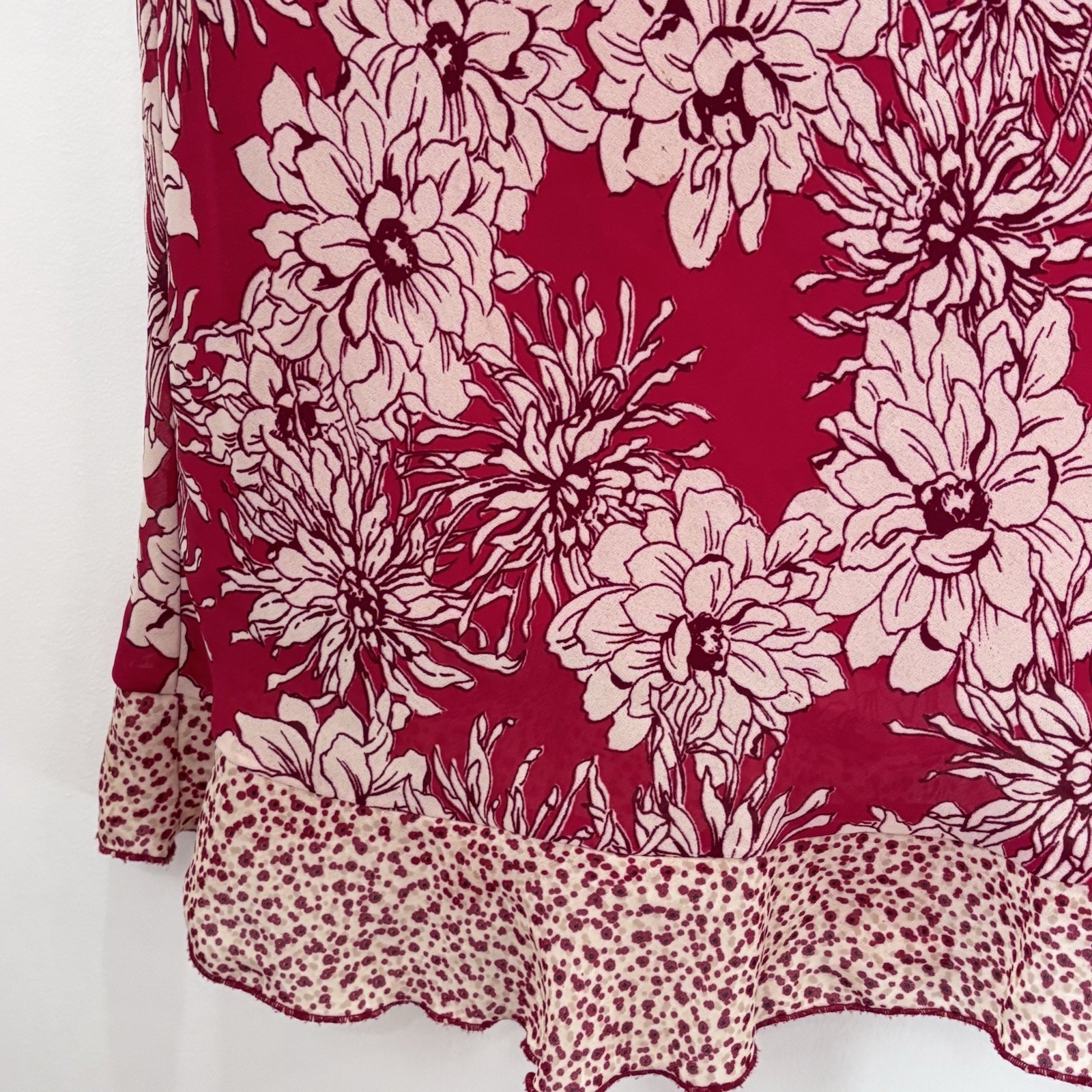 Vintage Jonathan Martin Whimsical Lace Trim Romantic Fairy Y2K Dress Size 6 *C3