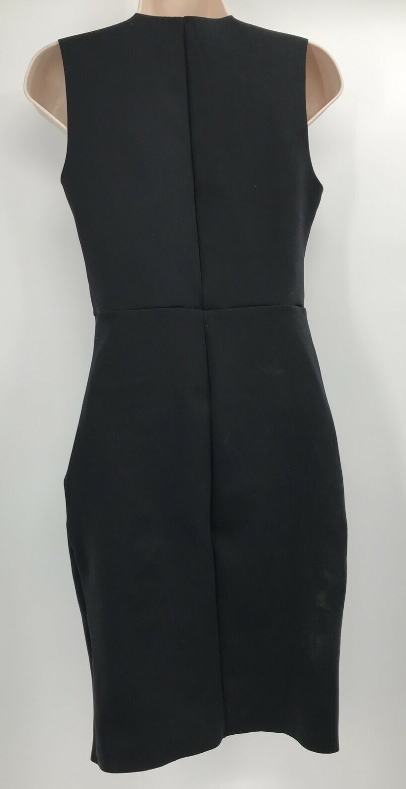 Commando Women’s Polyamide Blend Crew Neck Sleeveless Black Neoprene Dress Sz M