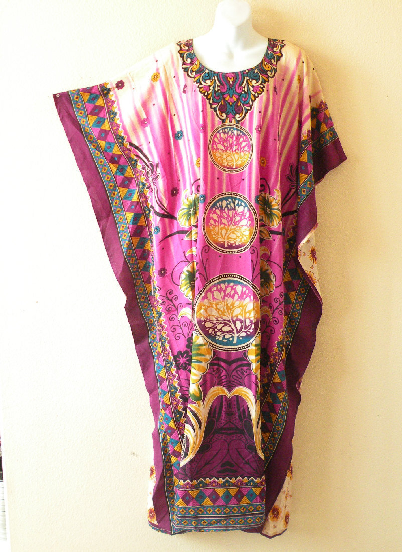 KD160 Kaftan Viscose Women Abaya Maxi Dress – L, XL, 1X, 2X, 3X, 4X, 5X