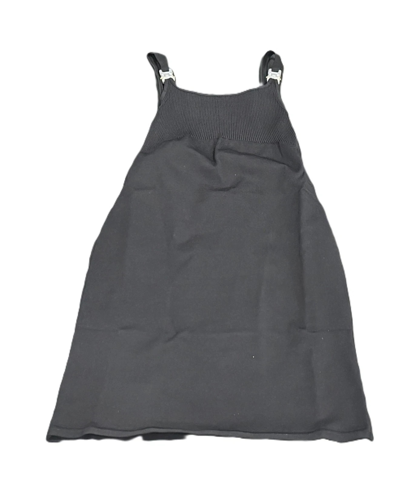 ALYX Womens Black Knit Disco Dress AAWKN0112YAO1-BLK0001 Size L
