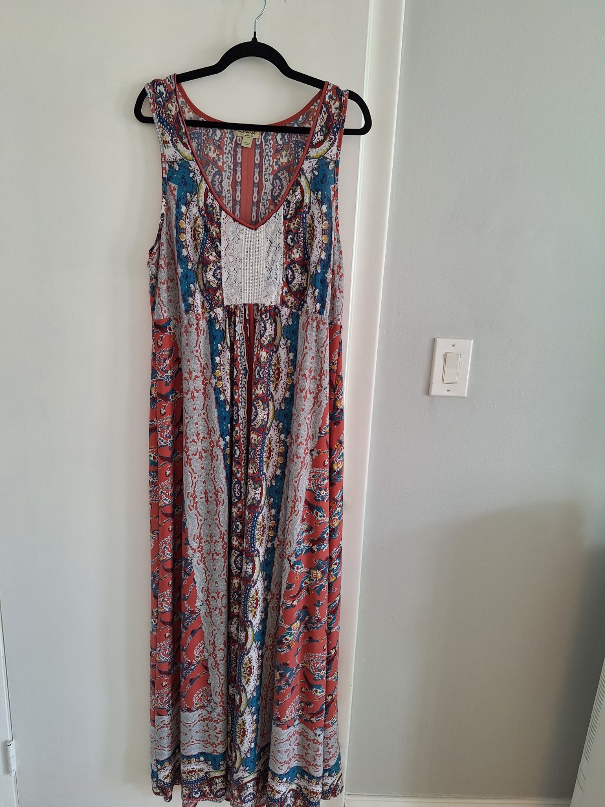 Stitch Long Dress, Size XL,