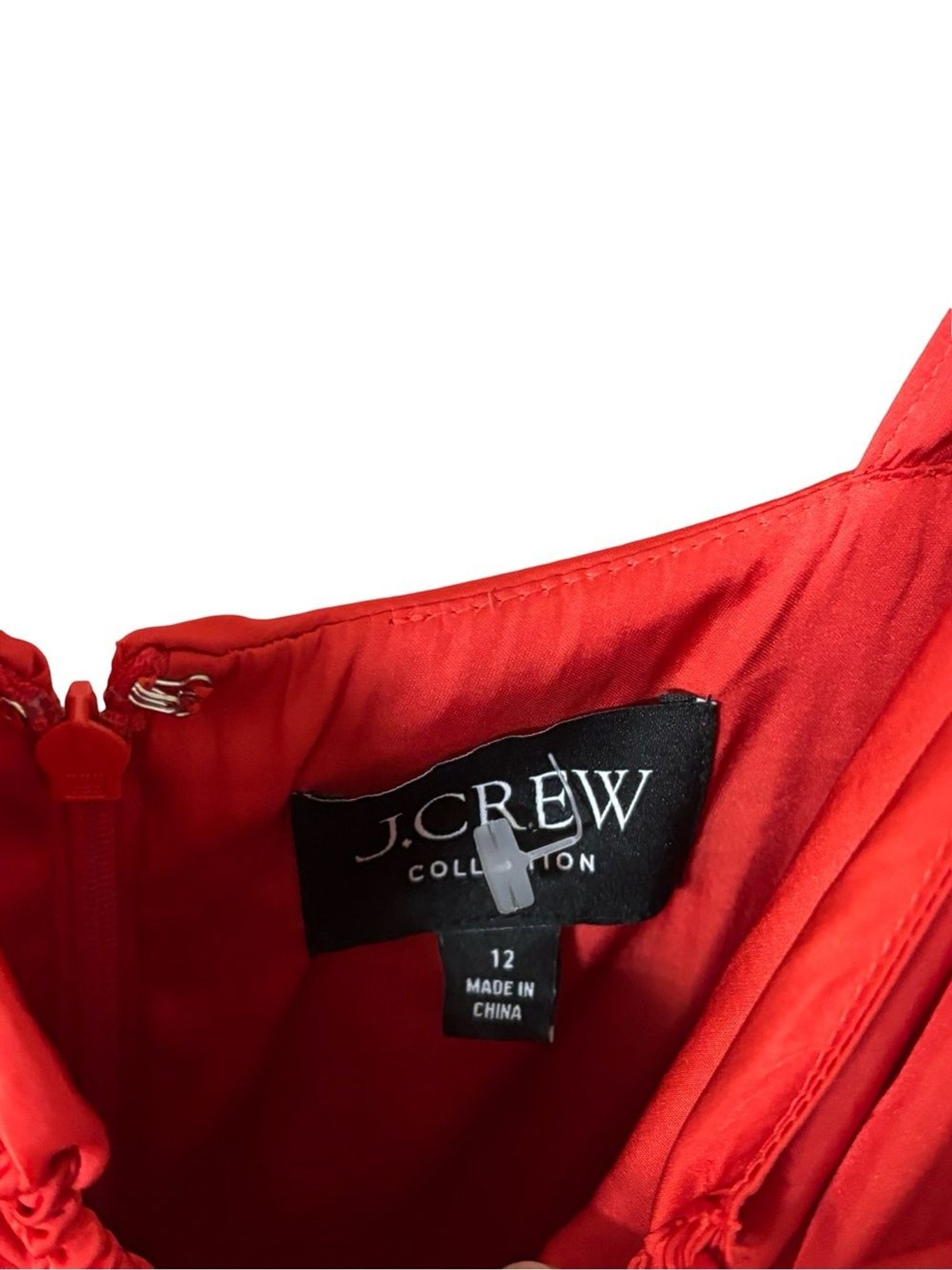 J.Crew Collection Flutter Sleeve Maxi Dress Luster Georgette