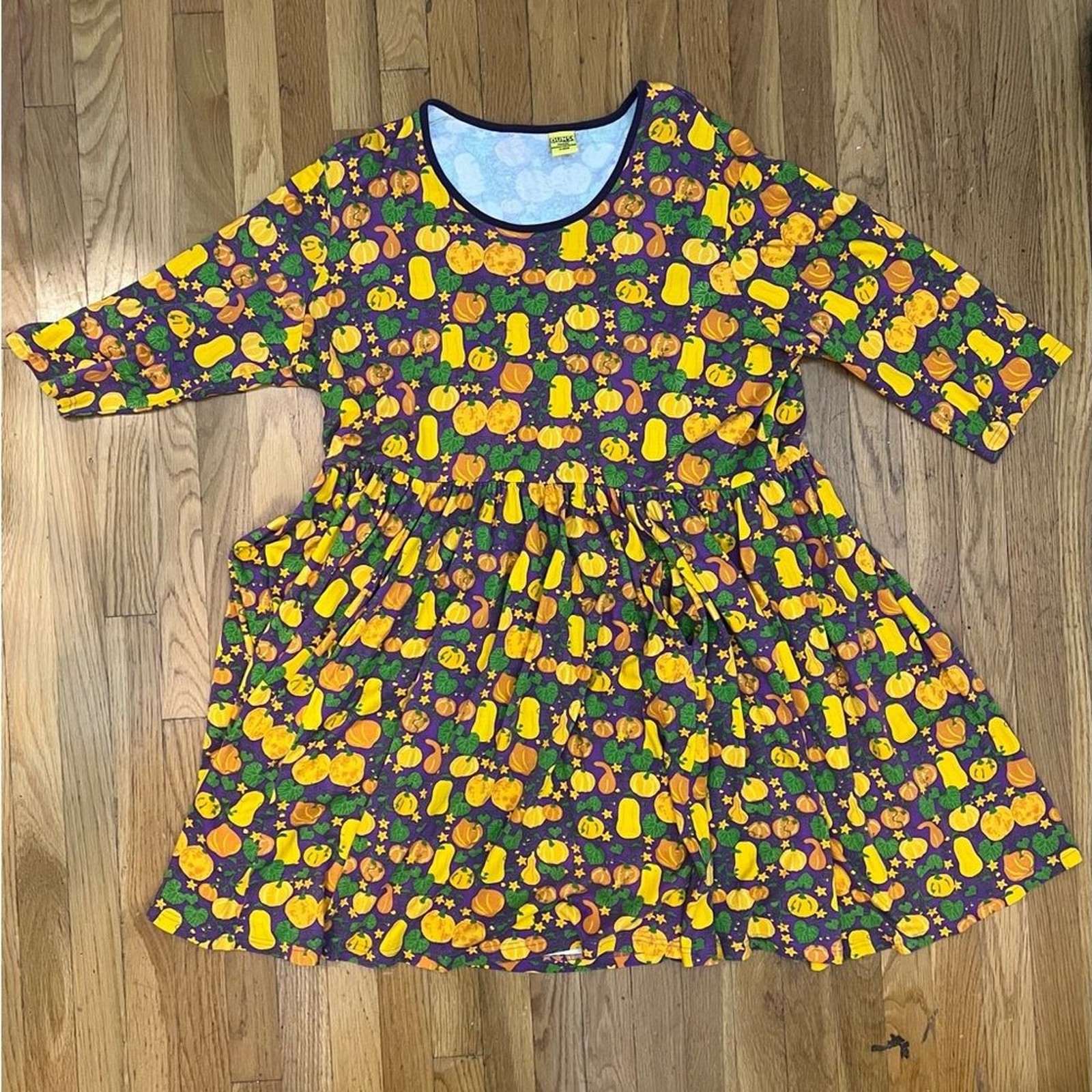 Colorful Long Sleeve Women’s Dress