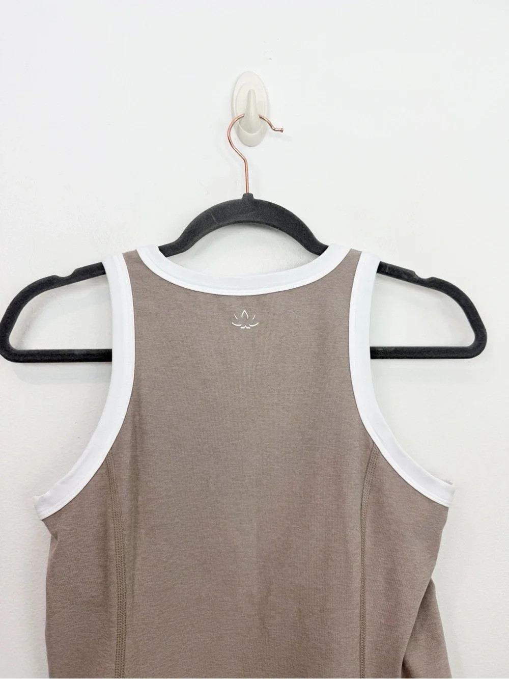 Beyond Yoga Spacedye Outlines Dress Oat Heather | White Size Small