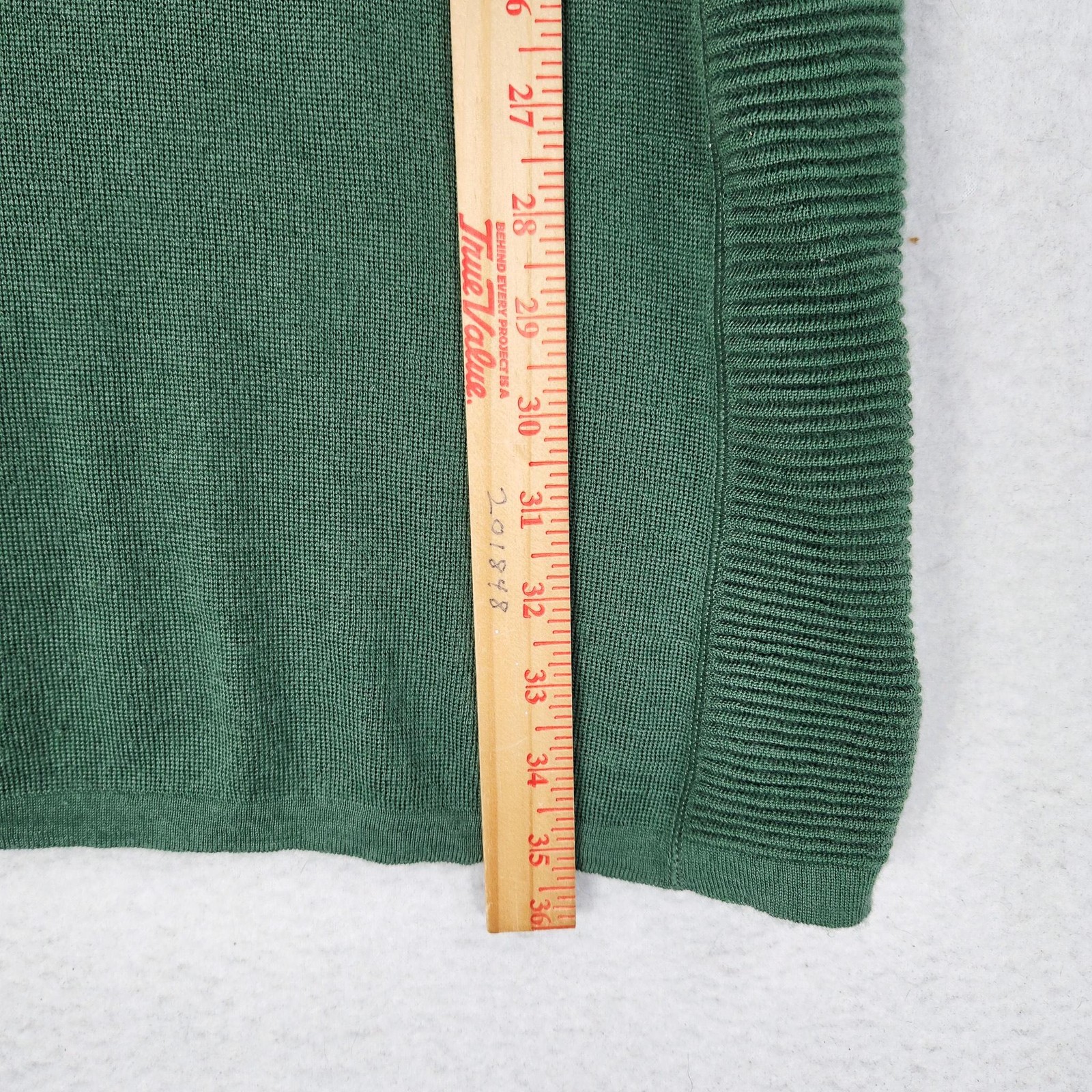 Krimson Klover Dress Womens Small Green Merino Wool Blend Maker Hoodie Sweater