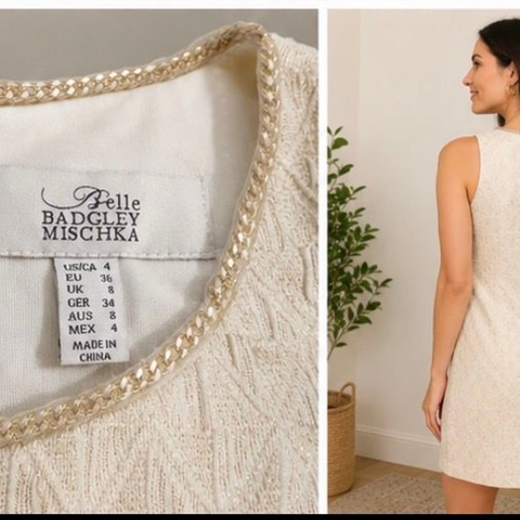 Badgley Mischka dress