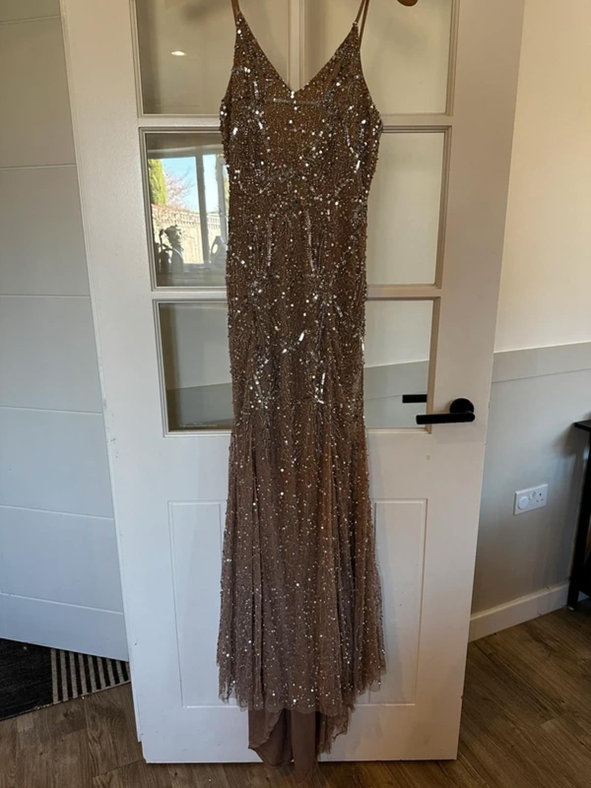 Beauut Maxi Long Sequin Bridesmaid Prom Statement Occasion Dress