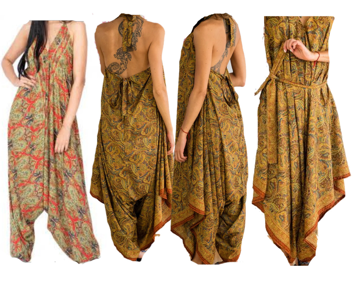 Deal Lot 50pc Indian Hippie Tie Dye Backless Sundress Gypsy Indian Beach Wear