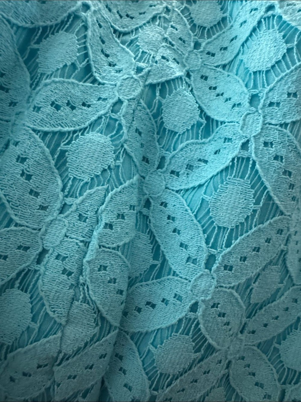Lilly Pulitzer Strapless Lace Fit-and-Flare Dress in Blue