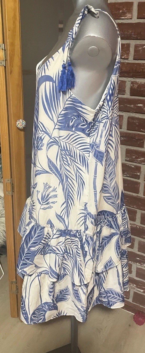 Arkitect Eugenia Fernandez L Tropical Dress Columbia Azul