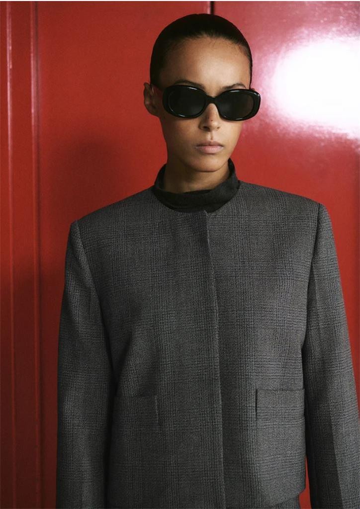 NWT mango Crop suit blazer