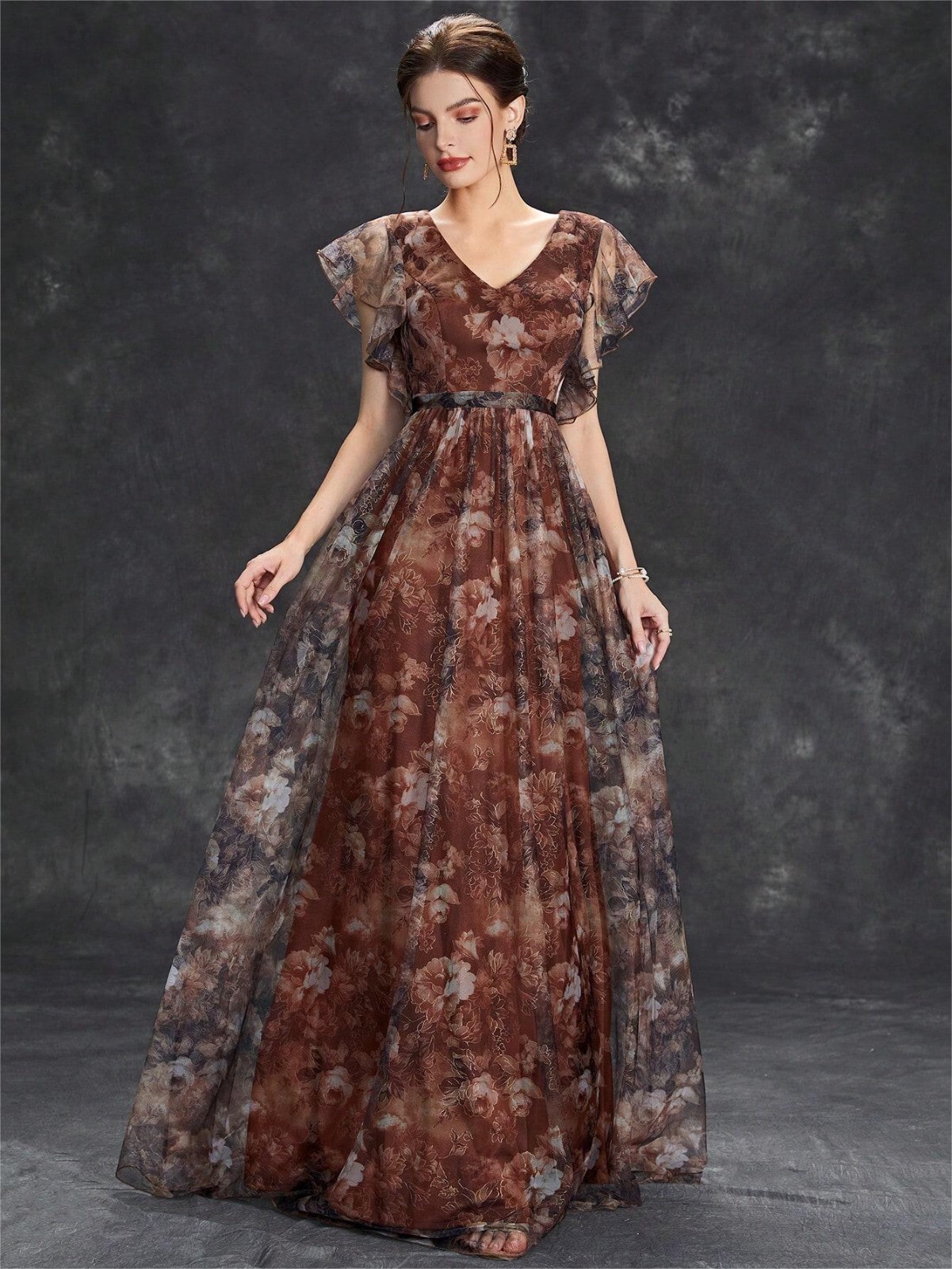 Cocktail Dresses Size 6 8 10 12 for Women Evening Party Wedding Guest Floral New