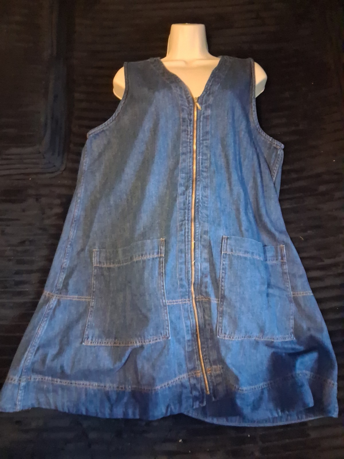 Free Assembly Size 20 Denim Dress