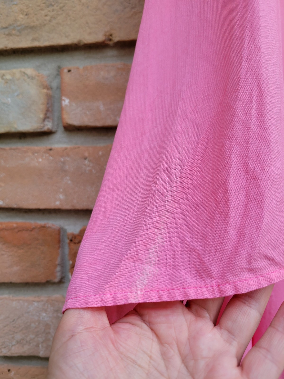 NWT Mud Pie Women’s Malone Tie Dye Maxi Pink Dress Sz Large Pockets *Read*