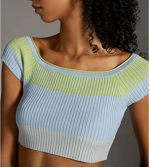 Anthropologie Daily Practice Knit Tuvalu Sweater Dress Set 2 Piece M NWT Sky
