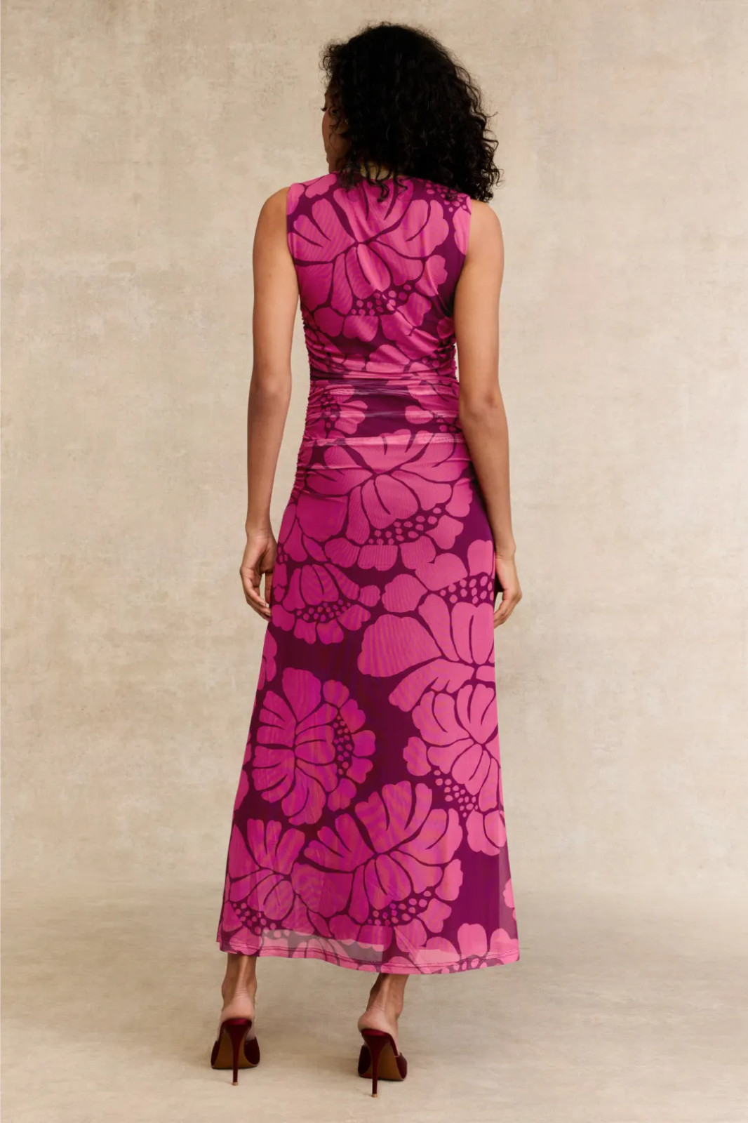 Persephone Mesh Midi Dress MINKPINK Size S MSRP $139.00