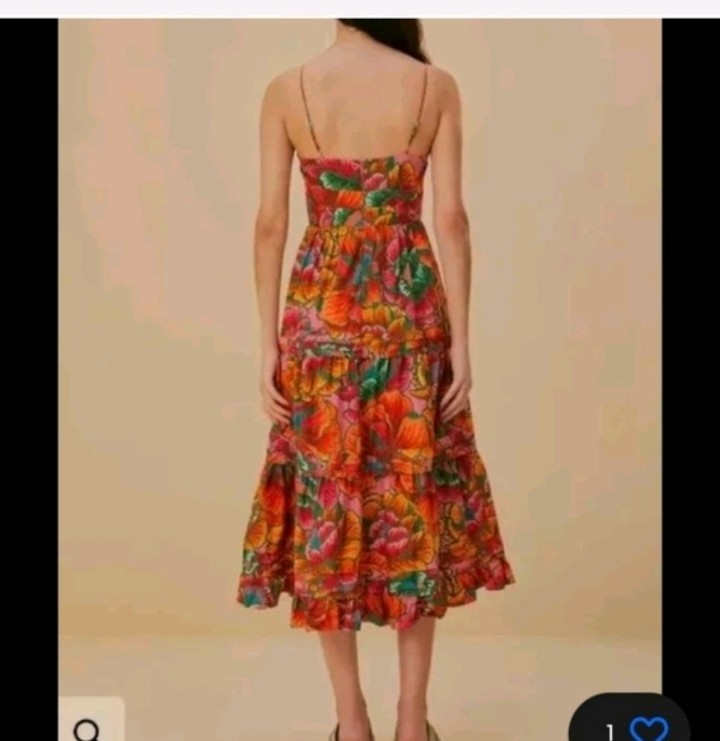 Small Farm Tio Beaded Mididress