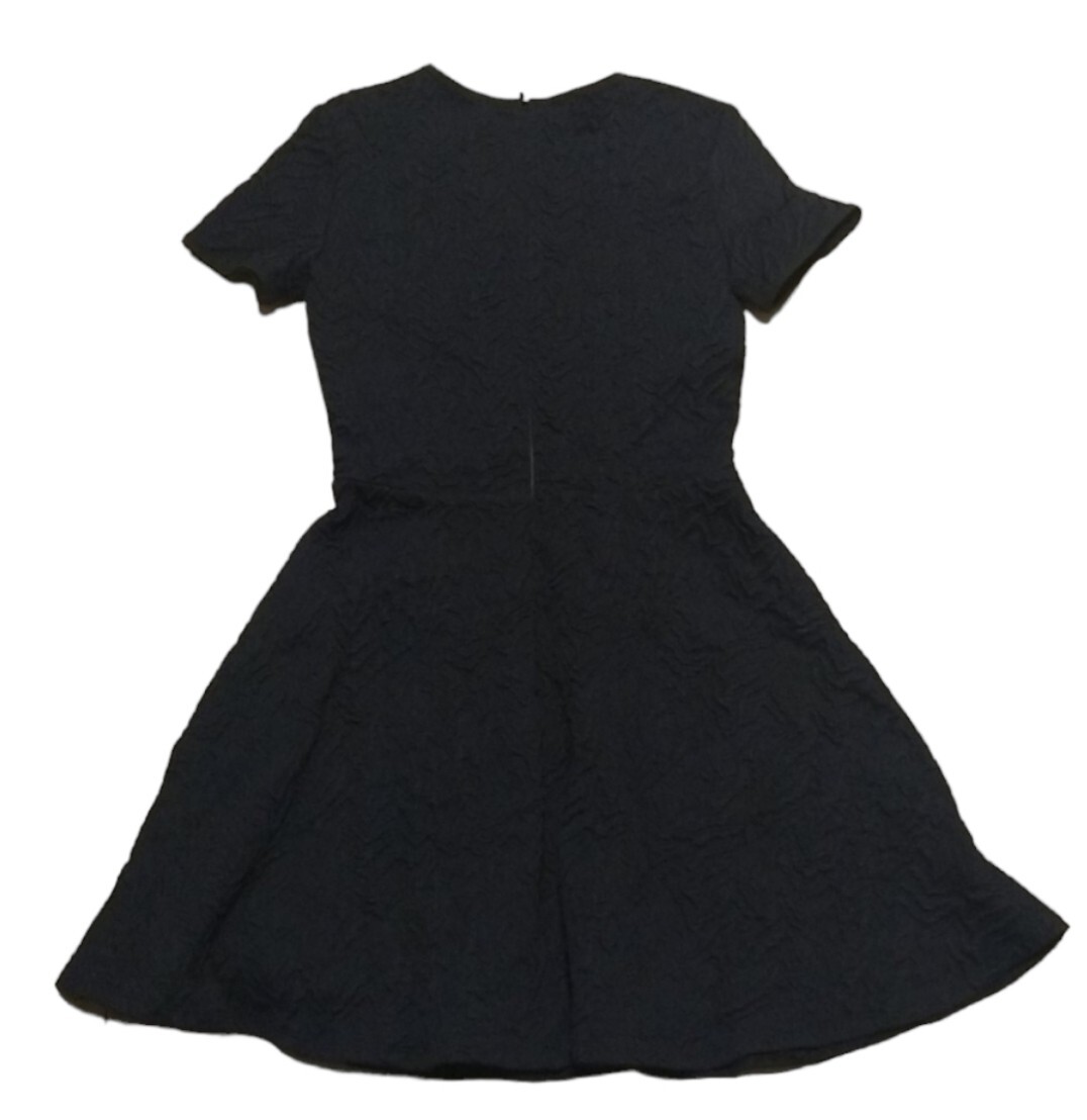 NWT Opening Ceremony Desert Jacquard Flare Dress Black Made in USA Size S