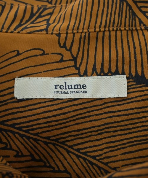 JOURNAL STANDARD relume Shirt Dresses BrownxNavy(Patterned) F 2200692796054
