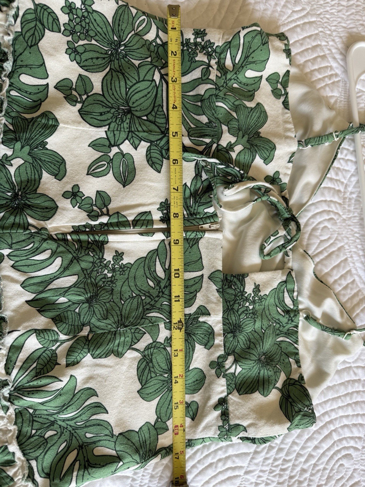 Lush Tropical City Studio Dress XL/8 Plants