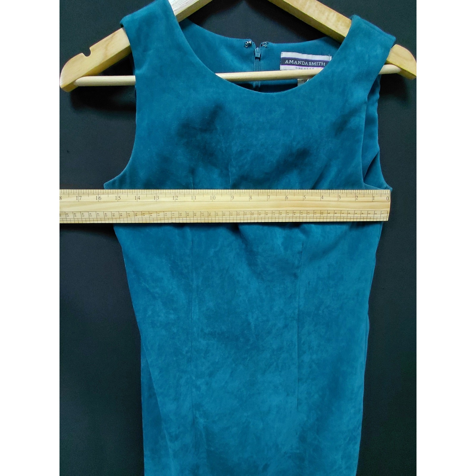 AMANDA SMITH Dresses Teal Sheath Knee Length Women Size 6