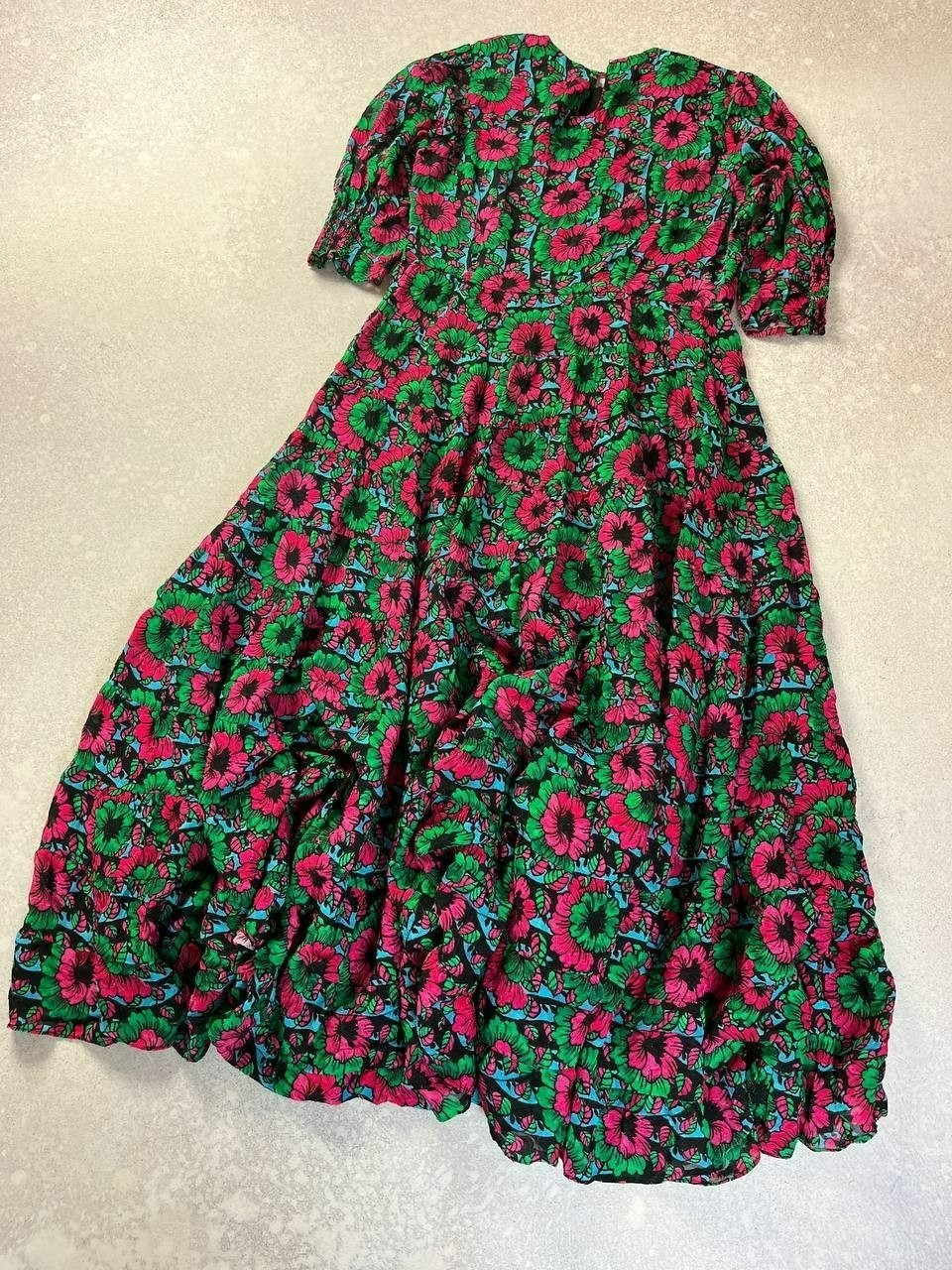 DDP Rixo London Kristen Floral Printed Dress
