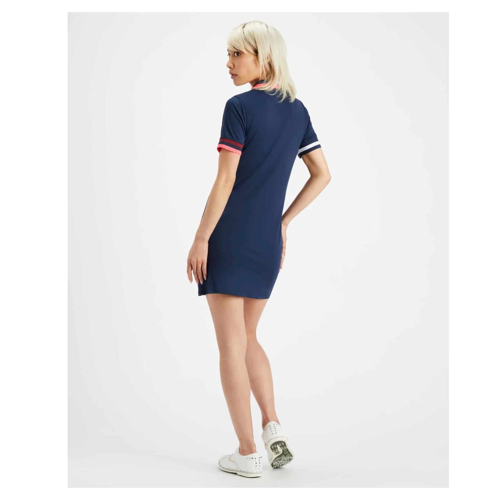 G/Fore Contrast Collar Polo Dress Size Large