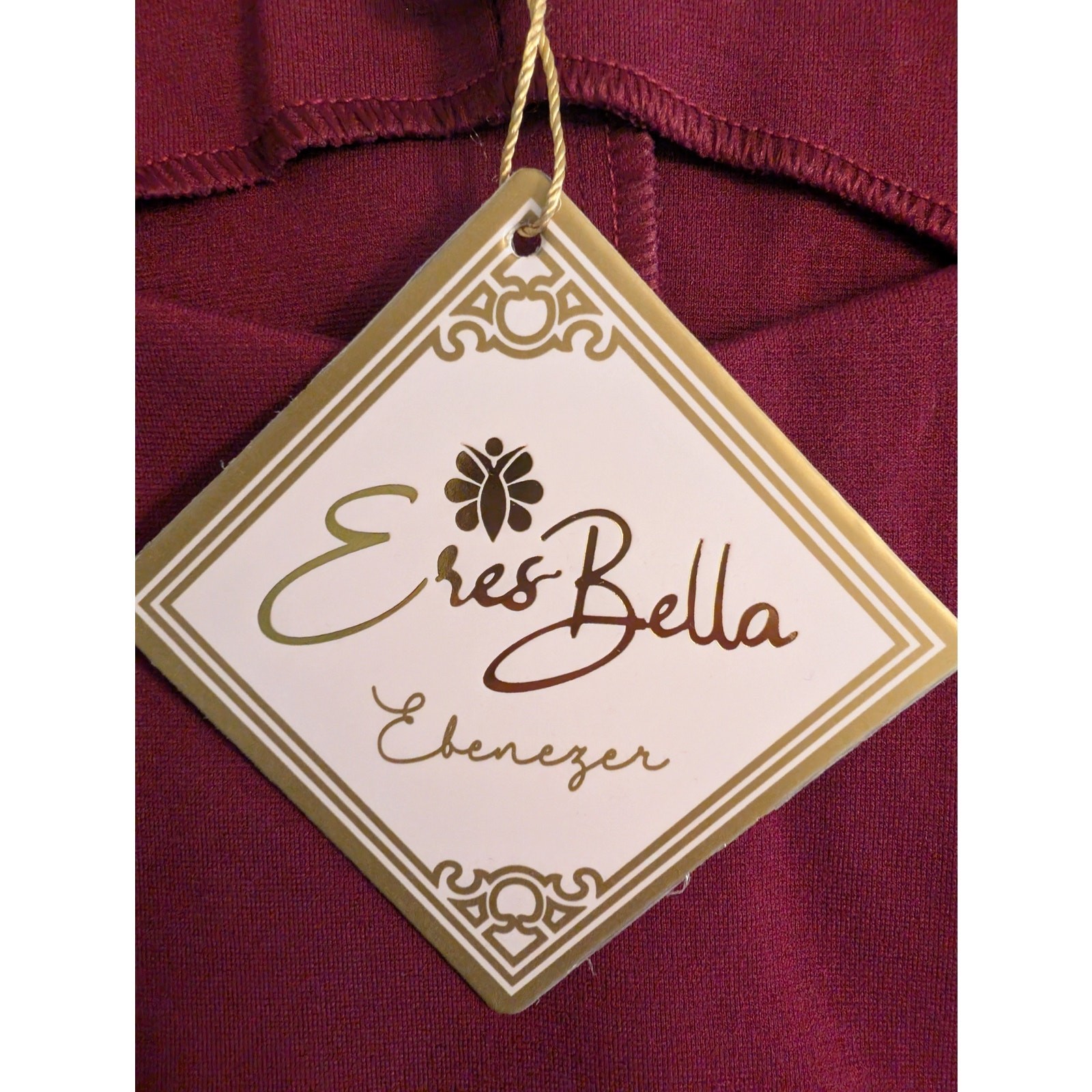 Eres Bella Red Midi Dress Small