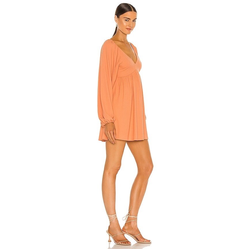 Revolve Lovers and Friends Giorgia Party Dress Ginger Orange Size Small