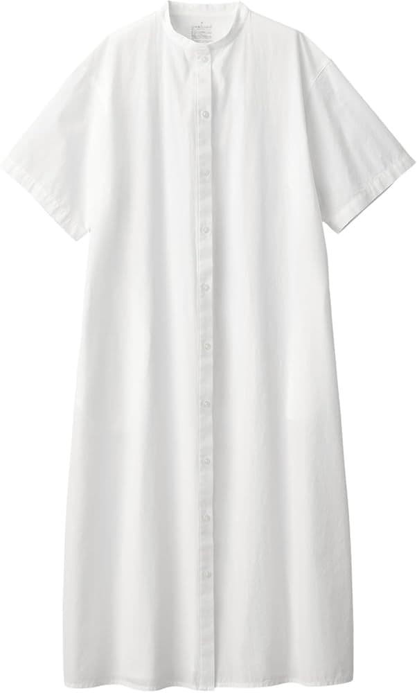 MUJI Stand Collar Short Sleeve Dress XS New with Tag Purchase Available