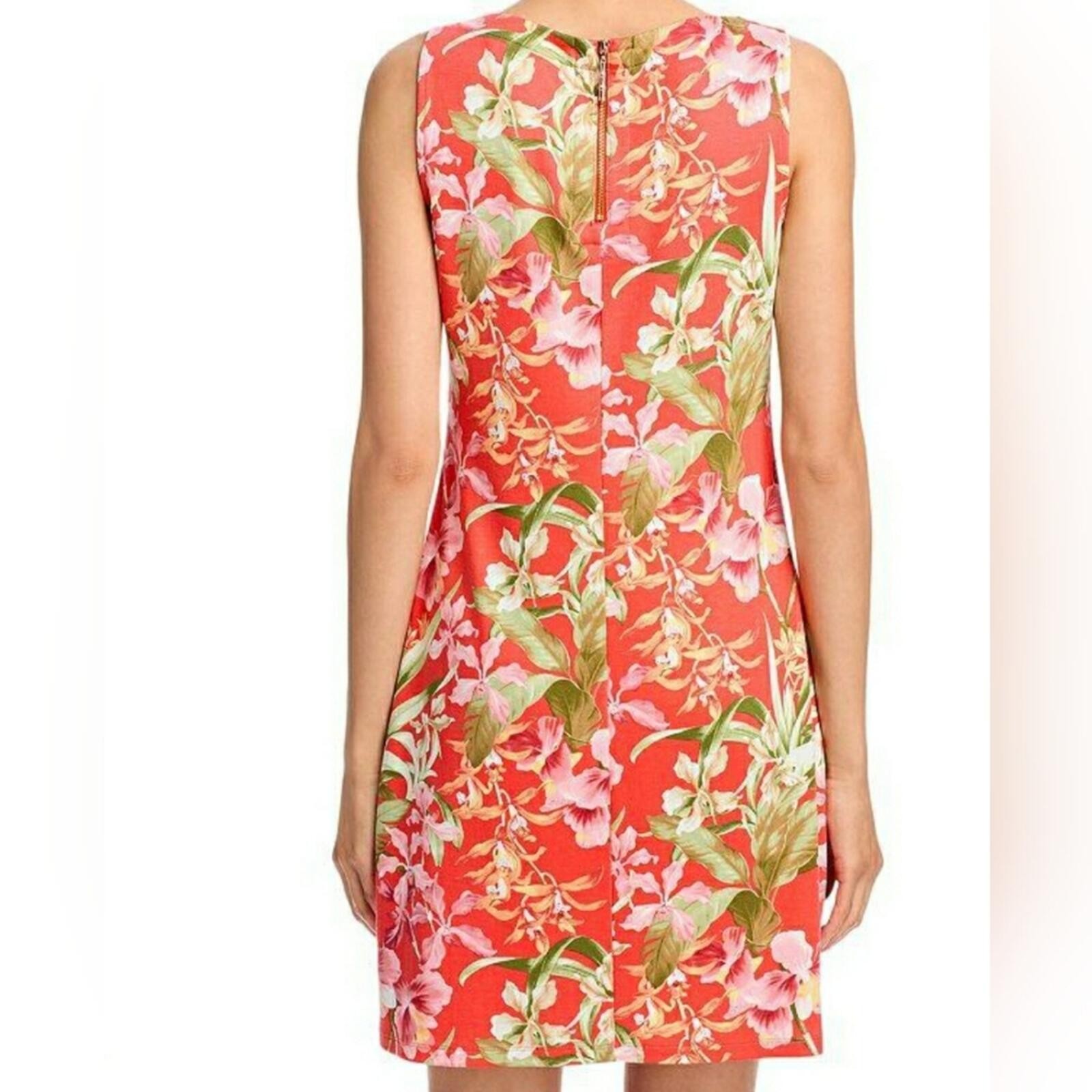 Tommy Bahama Darcy Orchid Bay Shift Dress Size: L