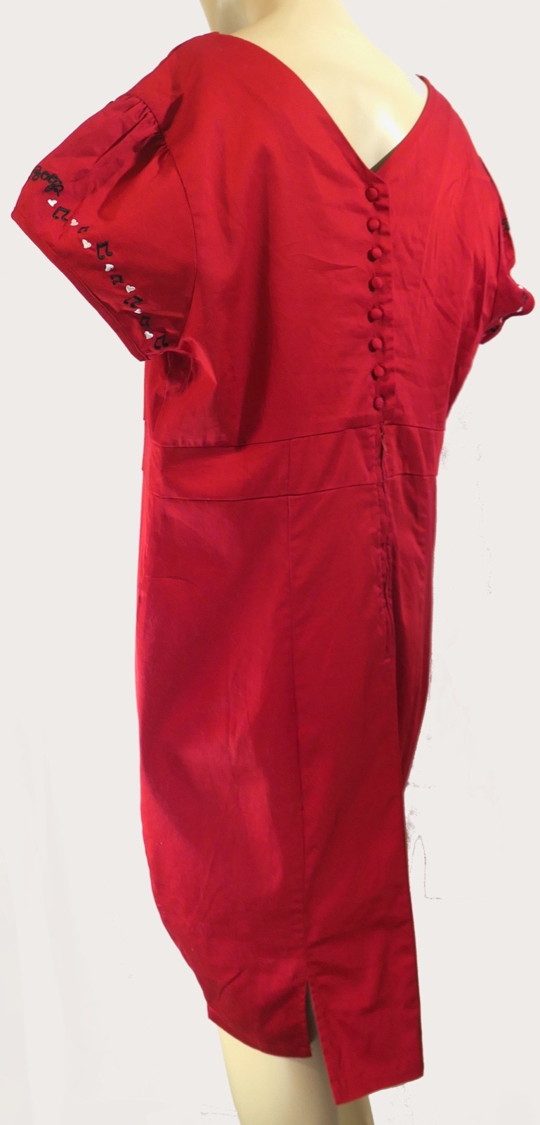 Betty Boop NwT TORRID Project Runway Red Wiggle Dress size 18