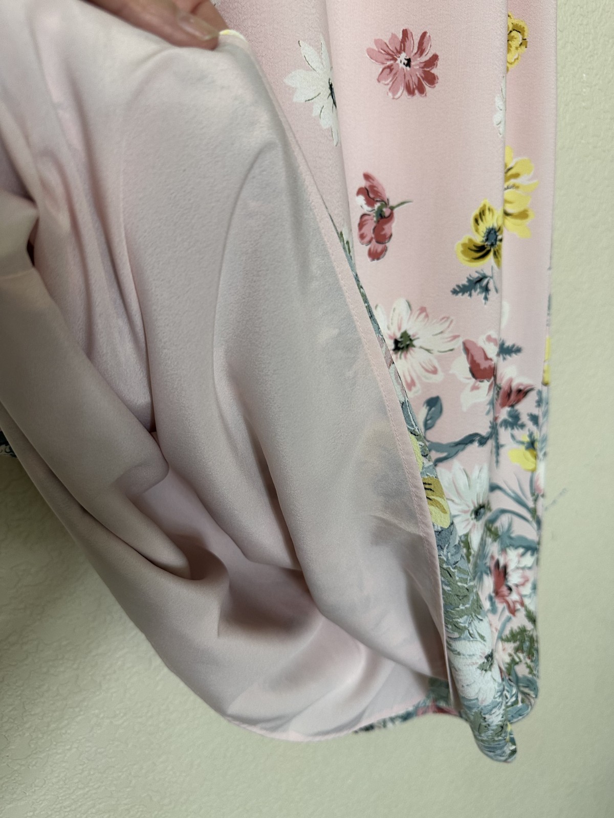 LOFT NWT Floral Shift Dress Pink Size 14 Sleeveless Lined MSRP $89.50