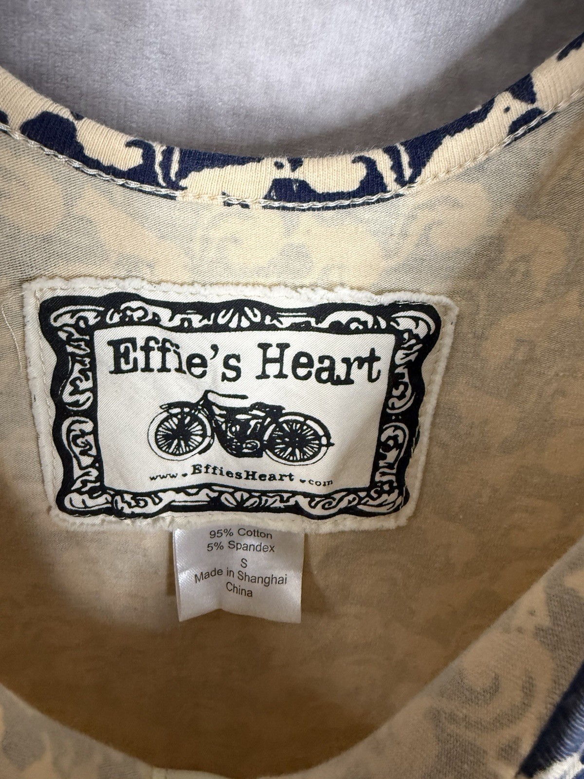 Effie’s Heart Fit & Flare Squirrel Tank Dress In Blue Women’s Size S