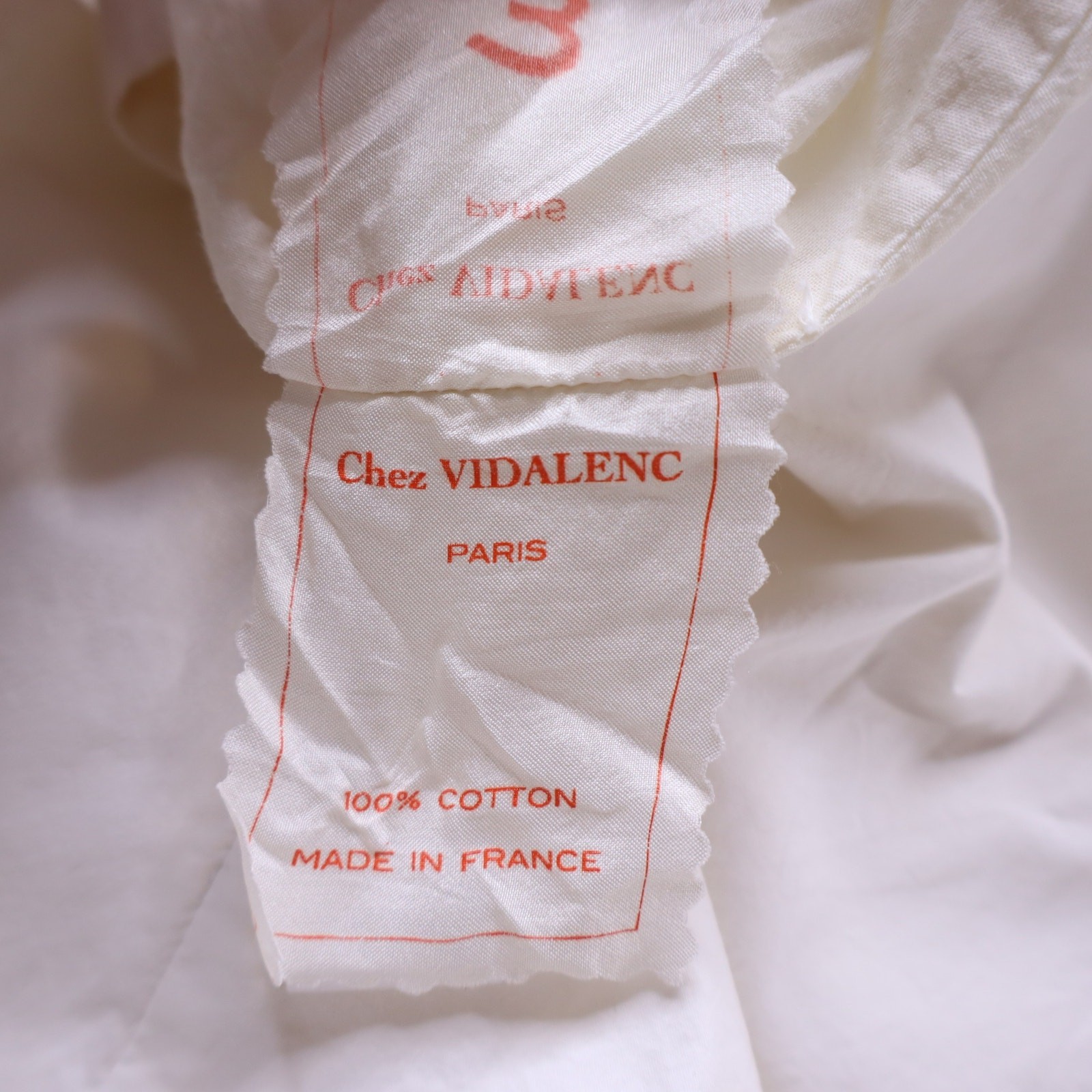 CHEZ VIDALENC Oversized Balloon Shift Dress White Sleeveless Women’s 3/ US 6-8