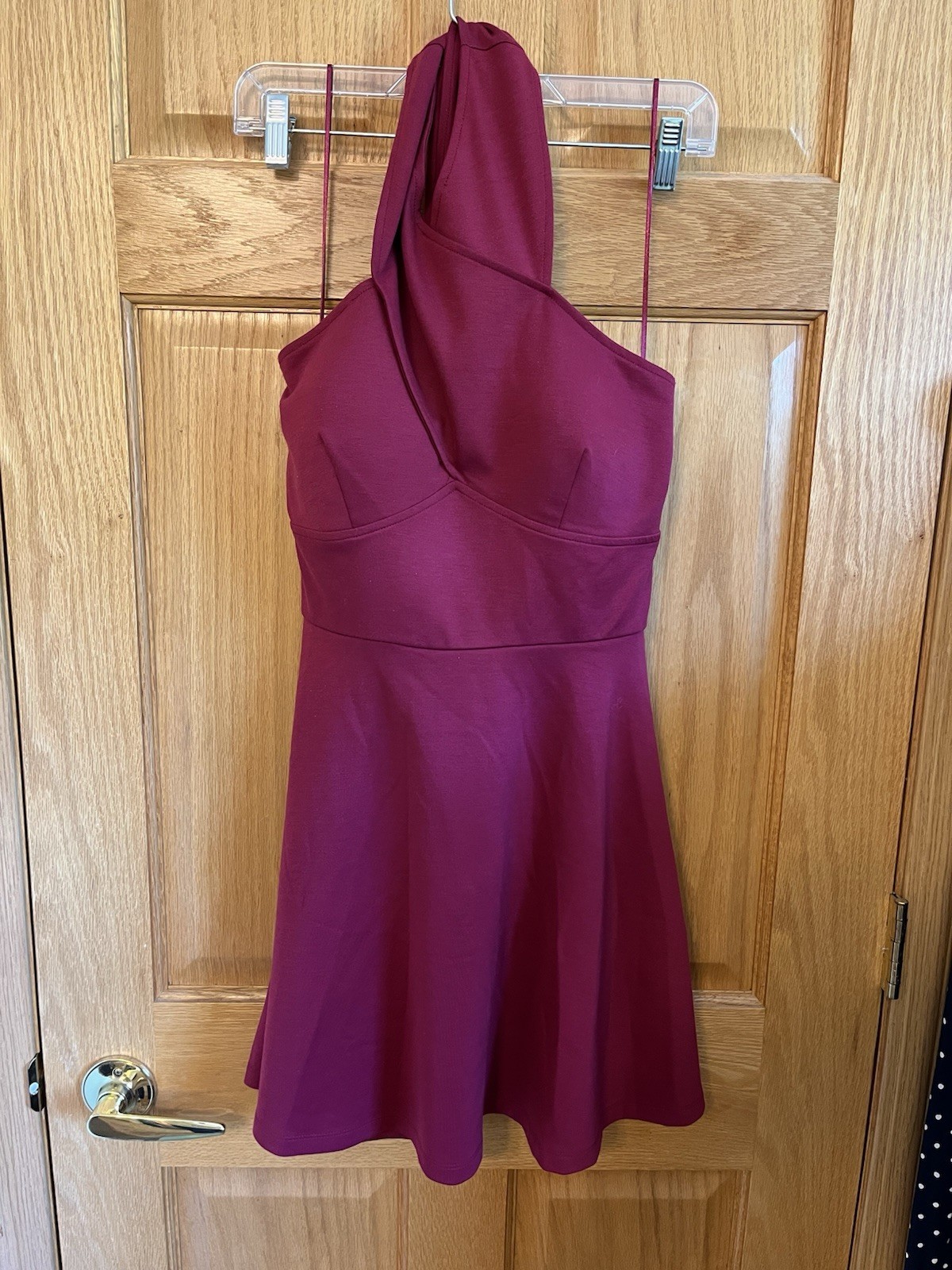 Candies Women’s Halter Dress Size Large Magenta Pink