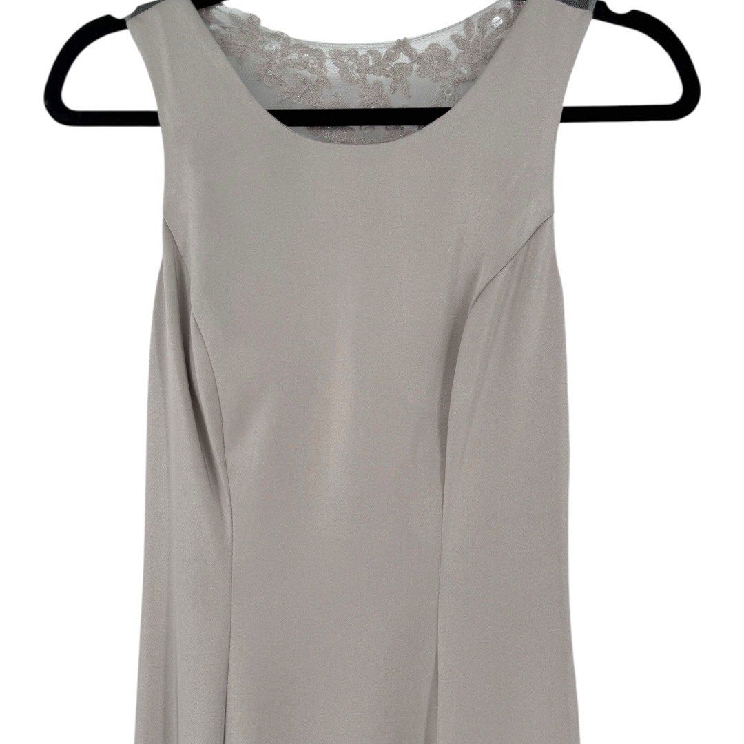 NWT Dancing Queen Sleeveless Sequin Embellished Formal Long Dress Gown Size XS