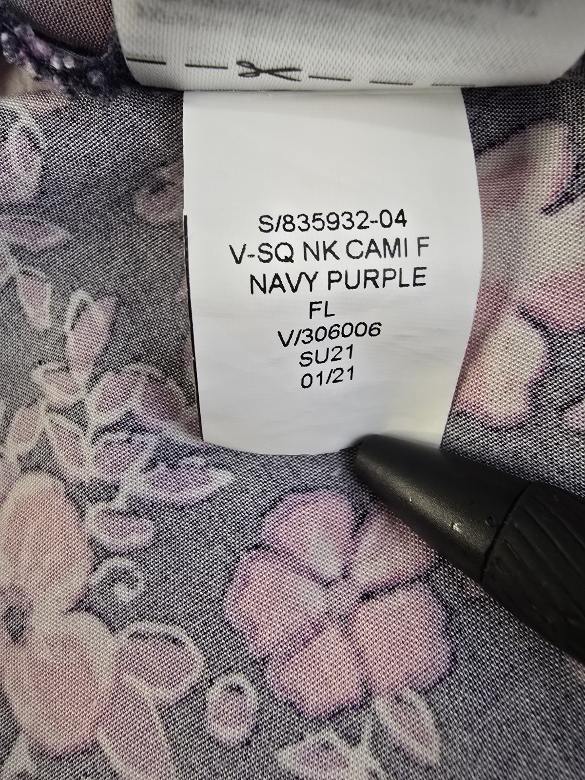 GAP Floral Sundress Navy Pink Ditsy Print Sleeveless Fit Flare Spaghetti Strap M