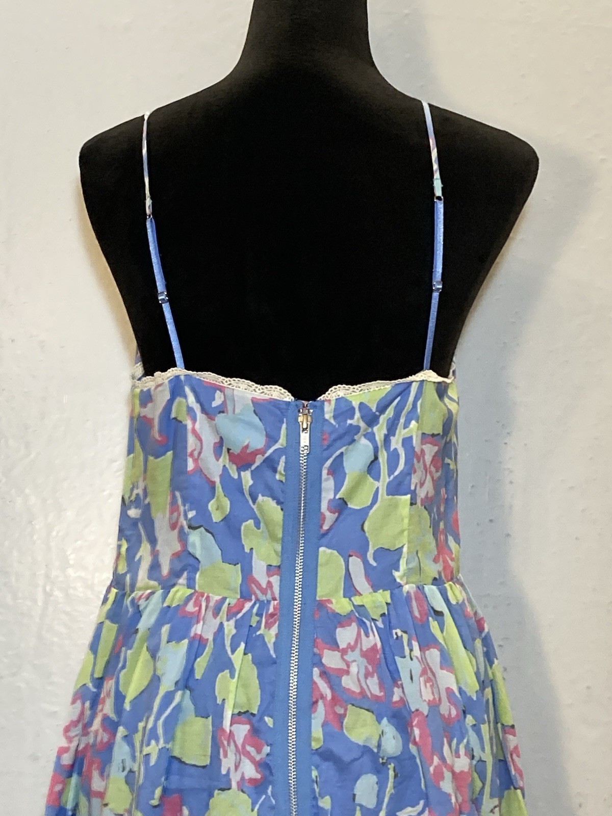 Y2K Moda International Floral Sweetheart Babydoll Fit & Flare Mini Dress Size 12