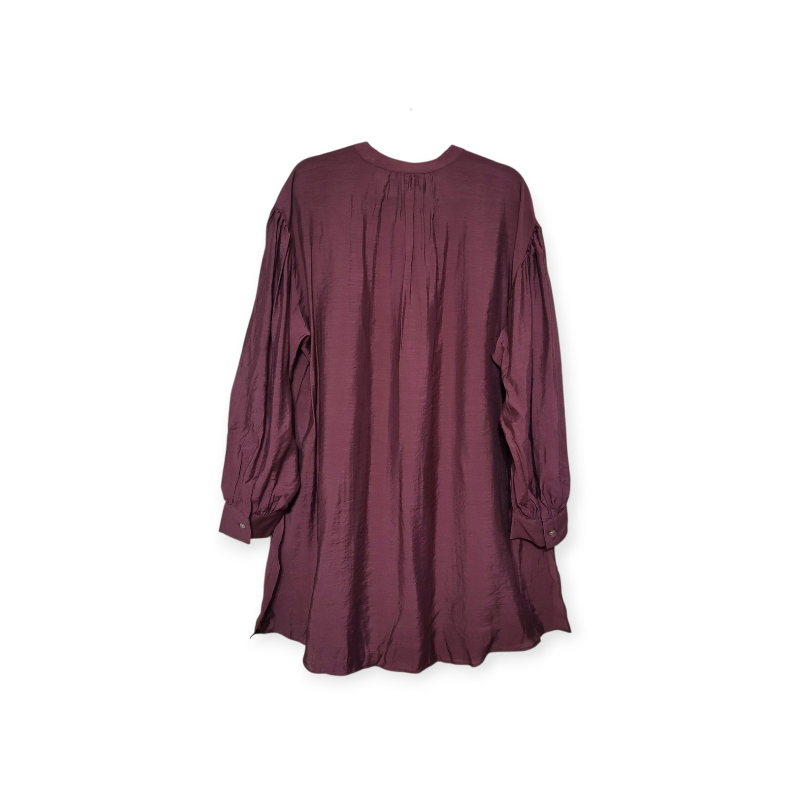 City Chic Refinity Limited Edition Balloon Sleeve Tunic dress Semi-sheer NWT M