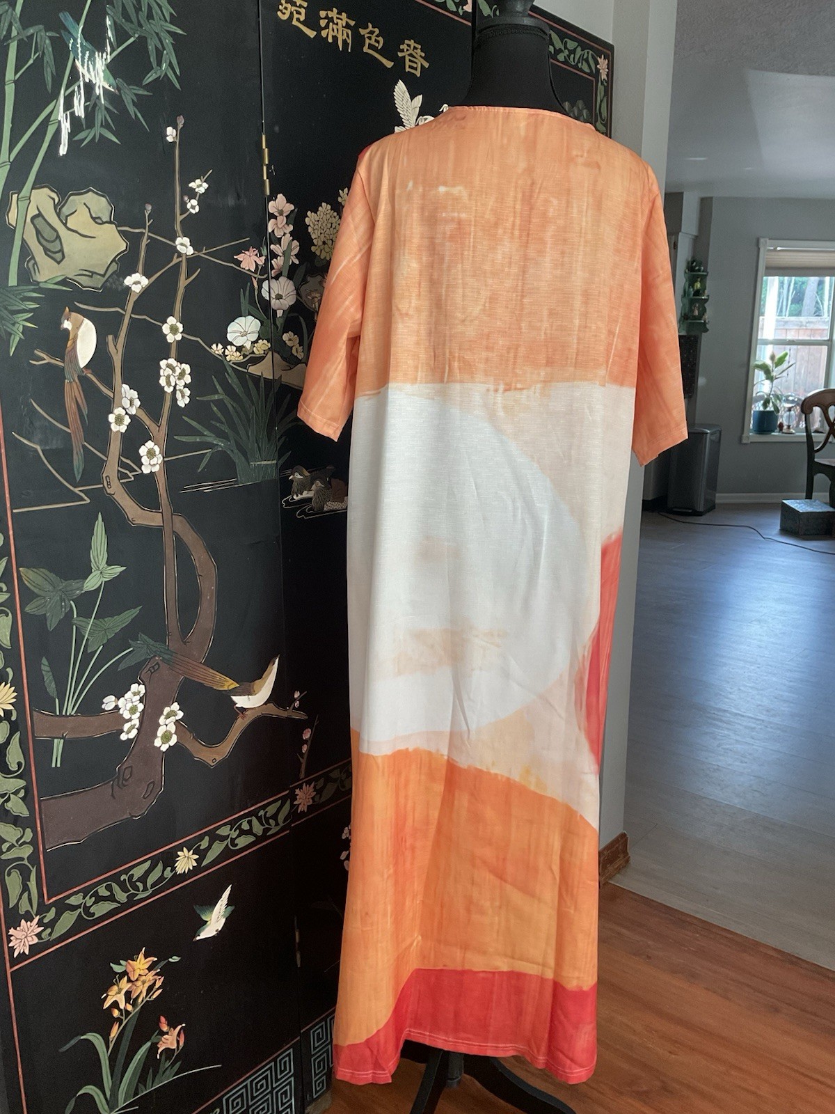 NWOT Loose Fitting Comfortable Elbow Length Sleeve Dress Sz M/L TALL