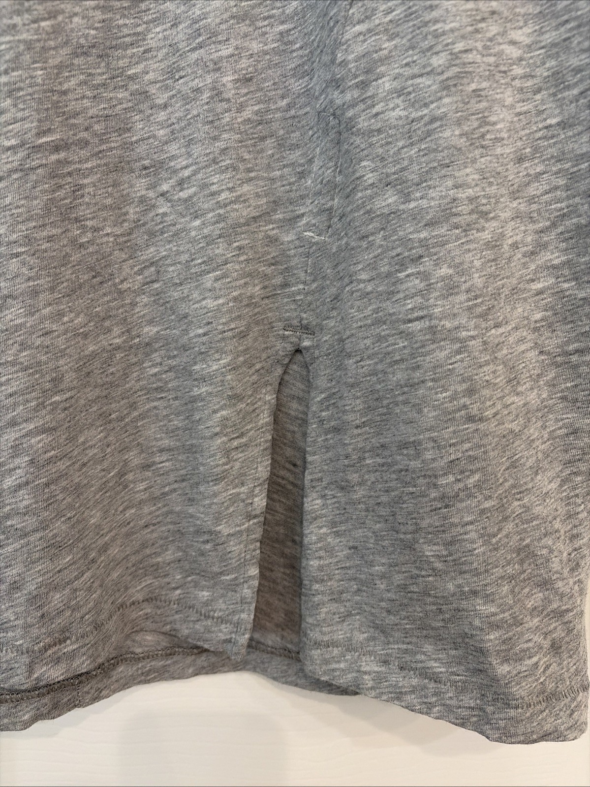 Rag & Bone Slub Dress Heather Grey S/P 100% Pima Cotton