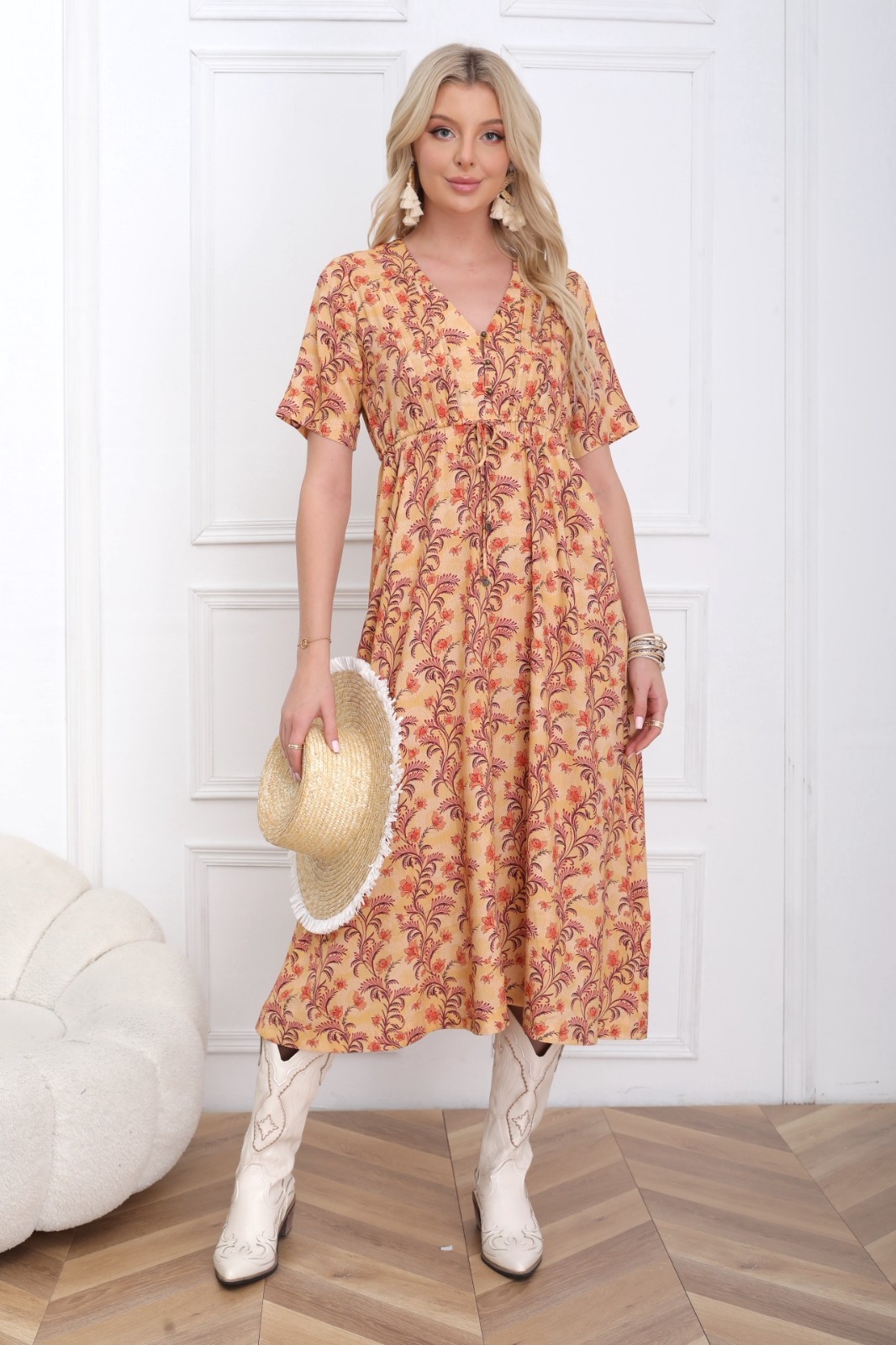 Tigerlily Midi Dress – RRP 199 – Size 6 – NEW with Tags & in Packaging