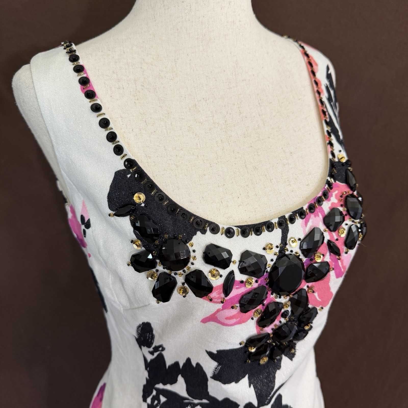 Lilly Pulitzer Portia Cameo White Stroke Of Midnight Fancy Faille Dress 4