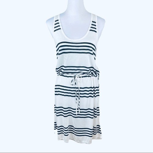 Apt 9 Black And White Sleeveless Razorback Dress, NWT