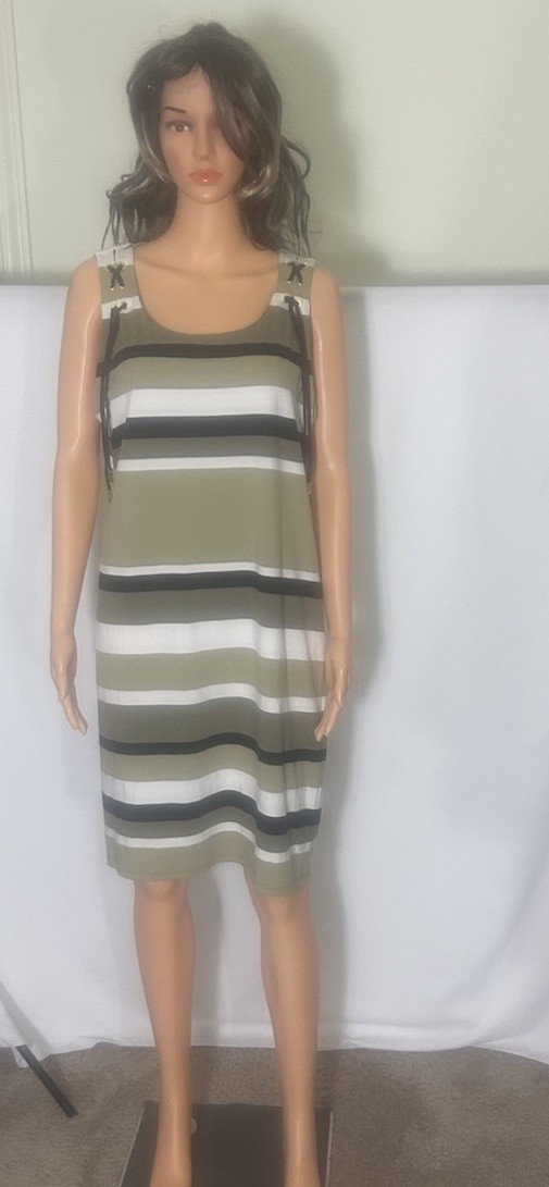 Michael Kors Women Tank Dress Cotton/Spandex Size XL NWT NEW