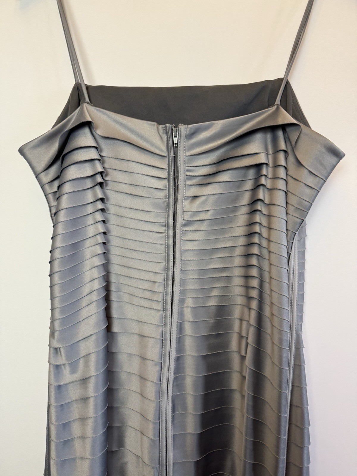 Js Collections UK 16 Grey Maxi Dress And Shawl Formal Occasion Wedding Cruise