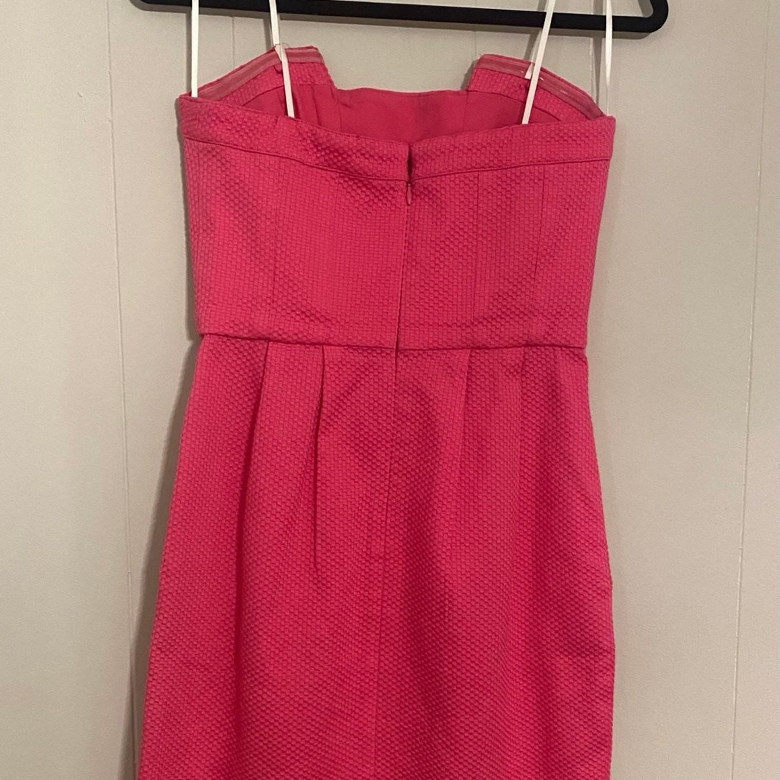 Decode 1.8 Strapless Barbie Old Money Mini Dress Hot Pink With Pockets Size 4