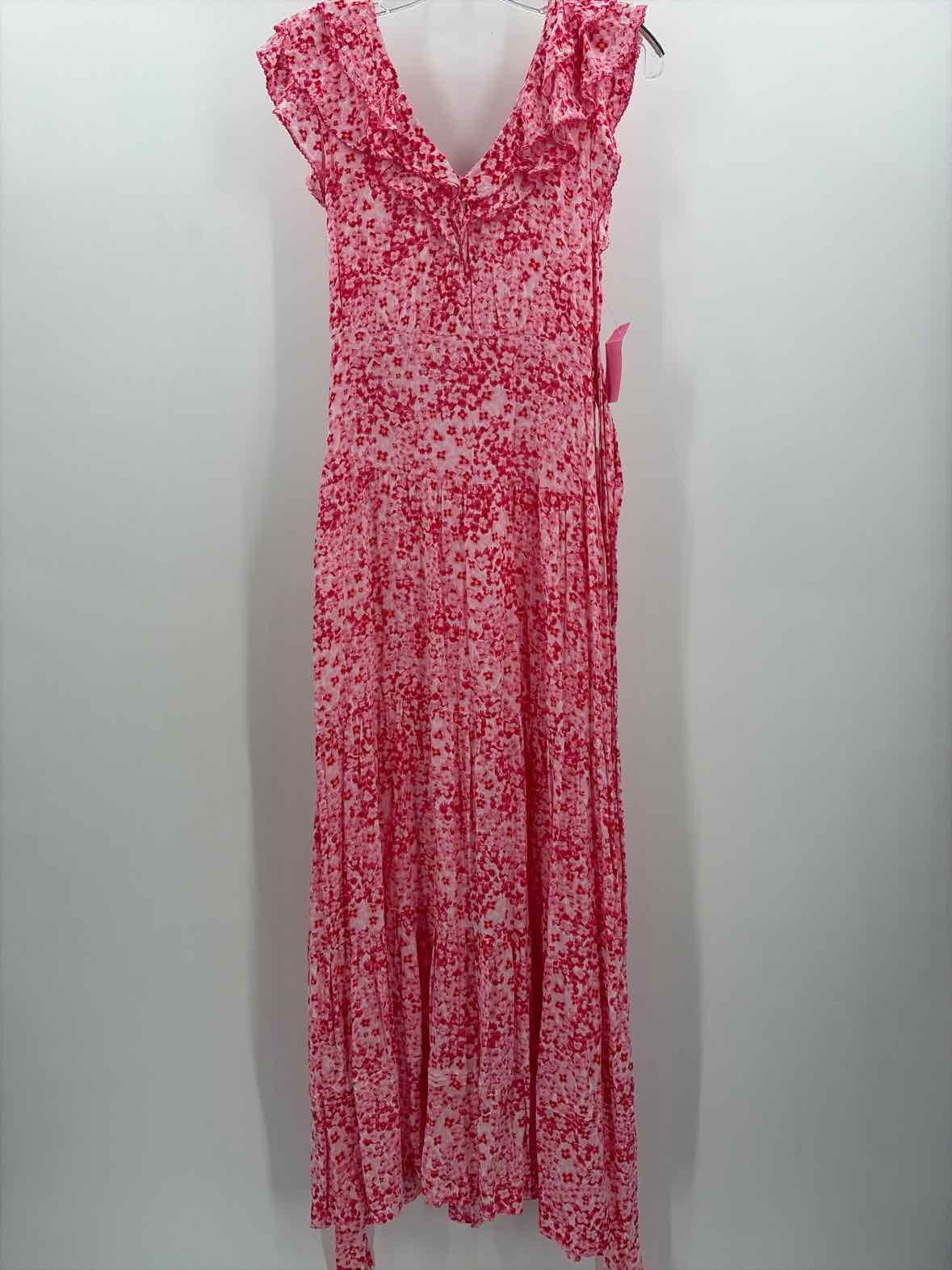 Pre-Owned Poupette St Barths Pink Size Small Maxi Sleeveless Dress