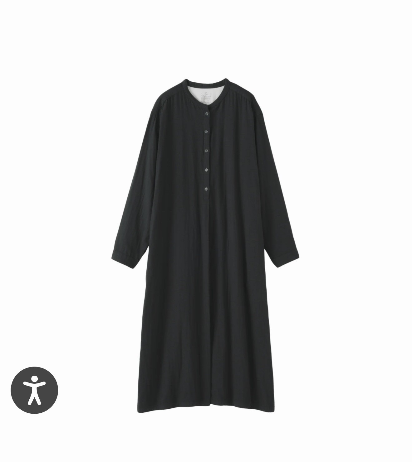 MUJI Kapok Blend Double Gauze Dress